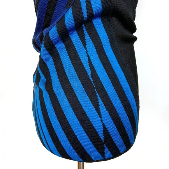 Gucci Cowl Neck Mix Media Knit Sleeveless Top Sz 6-8 - Picture 10 of 16